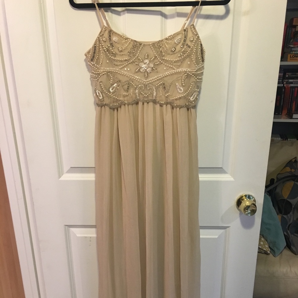 Tan dress